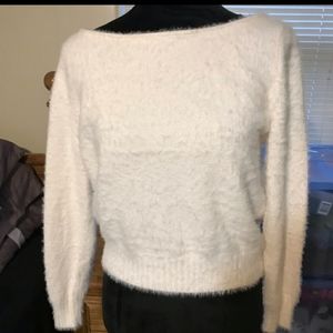 Bnwt white victoria secret sweater small